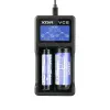 Battery charger Xtar VC2 Litio Ion Batteries x 2
