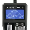 Battery charger Xtar VC2 Litio Ion Batteries x 2