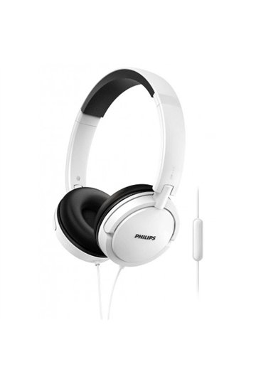 Headphones with Headband Philips White With cable