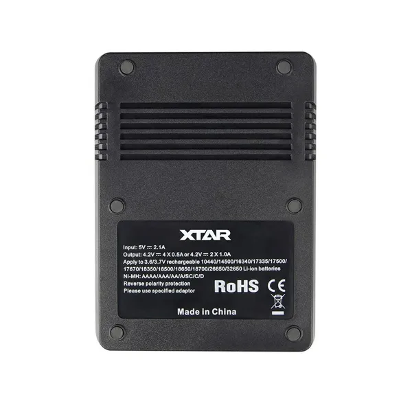 Battery charger Xtar VC4 Batteries x 4