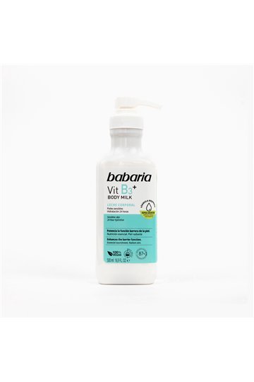 Молочко для тела Babaria с витамином B3 500 мл