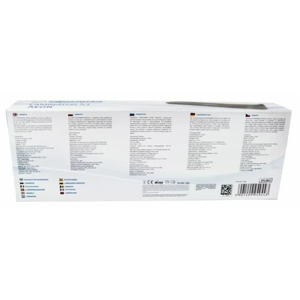 Laminators Esperanza Laminator A3 Aeon Melns