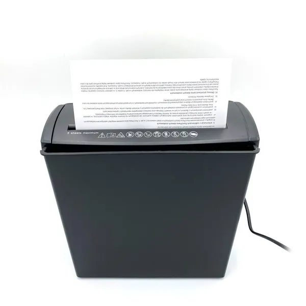 Paperisilppuri Media Tech Shredder MT215 V2.0 Musta 8 L