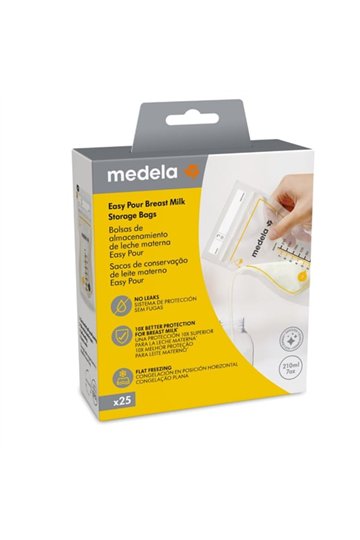 Пакеты для грудного молока Medela 180 мл, 25 штук