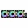 Kārbas ventilators Aerocool Mirage 12 ARGB Pro 12V Ø 12 cm (3 gb.) (3 pcs)