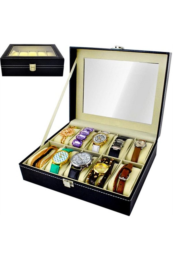 Watch organizer 10 compartments