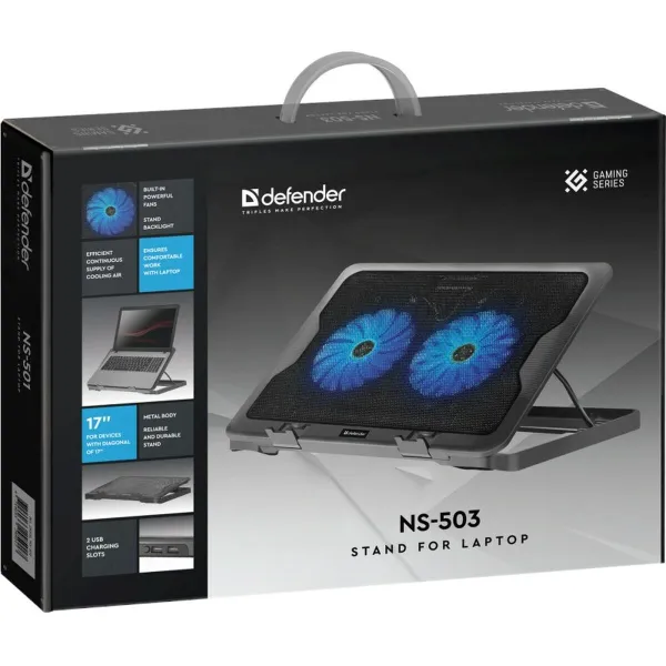 Cooling Base for a Laptop Defender NS-503