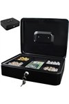 Large black cash box