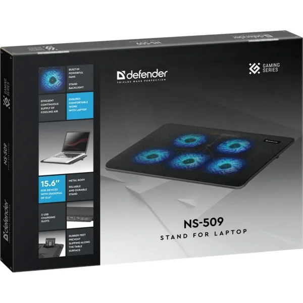 Cooling Base for a Laptop Defender NS-509