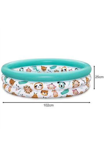 Inflatable pool 102x25cm - BESTWAY 51008