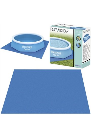 Protective flooring for removable swimming pools Shine Inline 274 x 274 cm