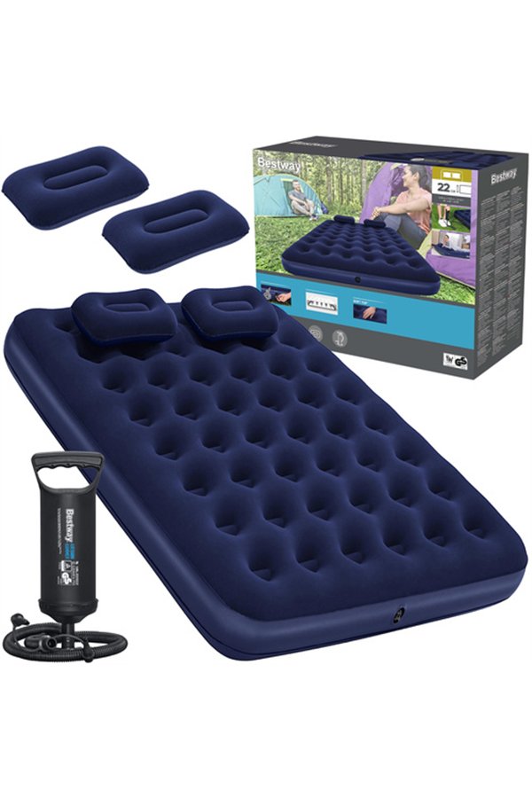 Double mattress with pump - BESTWAY 67374
