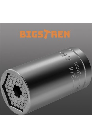 Universal socket - socket wrench 7-19mm