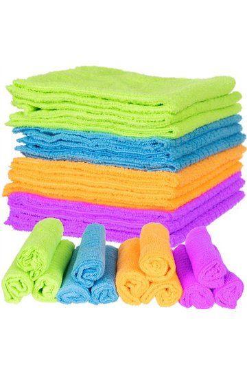 Microfiber cloths - set of 12