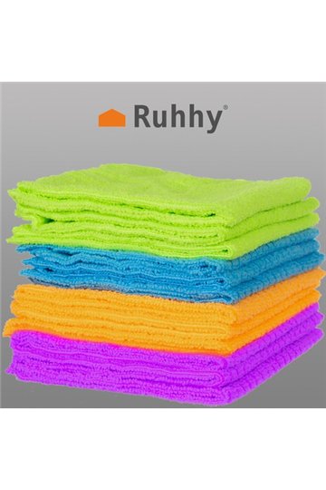 Microfiber cloths - set of 12