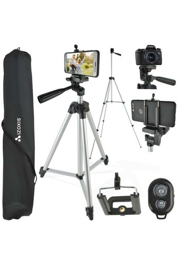 Phone camera tripod set
