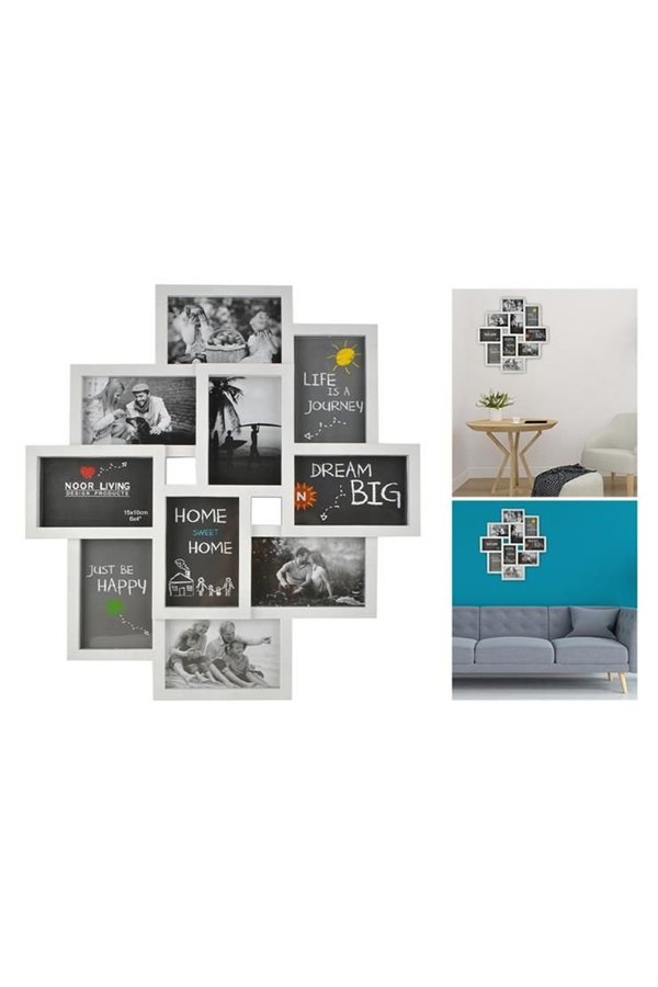 10-photo frame - white