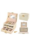 Jewelry box/case - beige