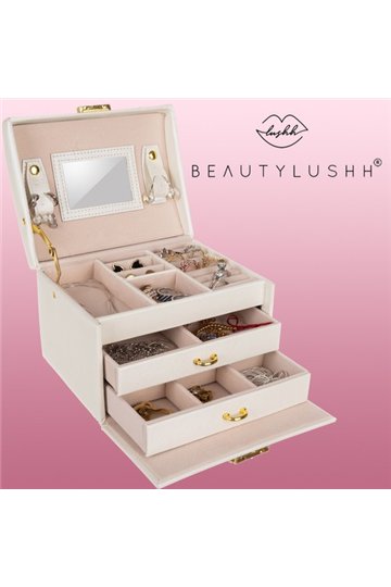 Jewelry box/case - beige
