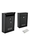 S6237 mailbox - black