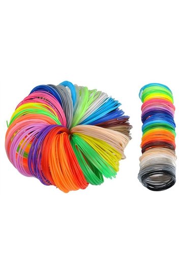 PLA 3D Filaments - Set of 30 pcs x 5 m
