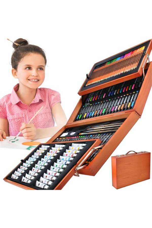 Набор для рисования 174 предмета в футляре