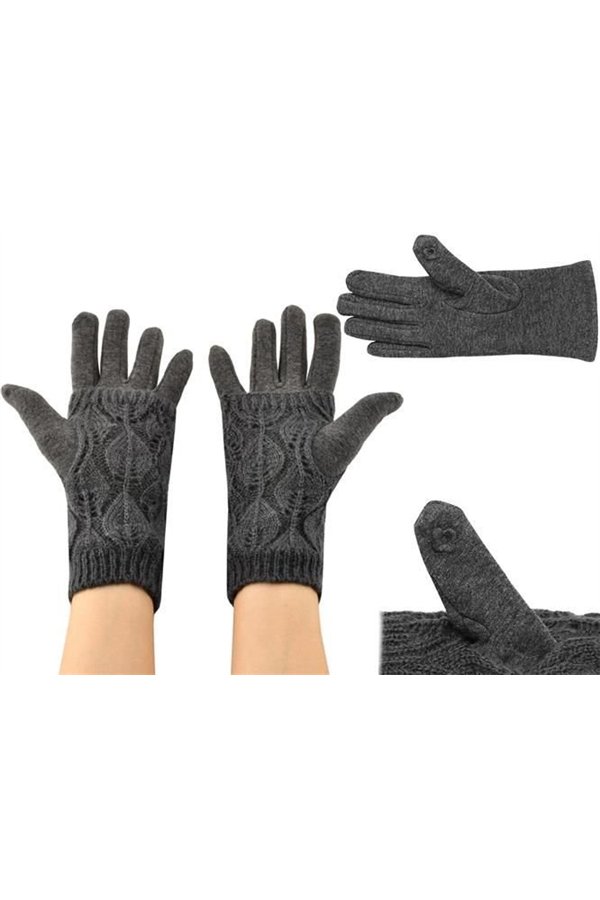 R6412 Touchscreen Gloves - Gray