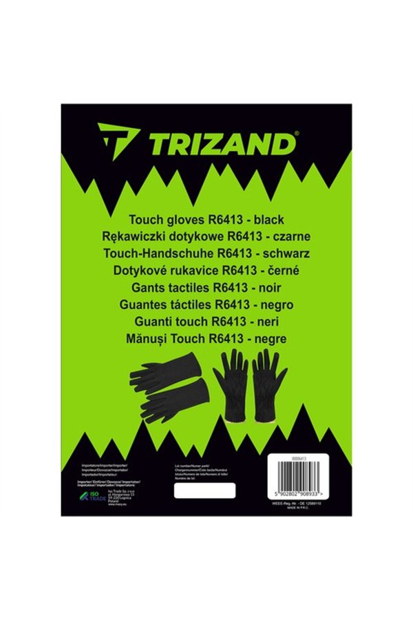 R6413 Touchscreen Gloves - Black