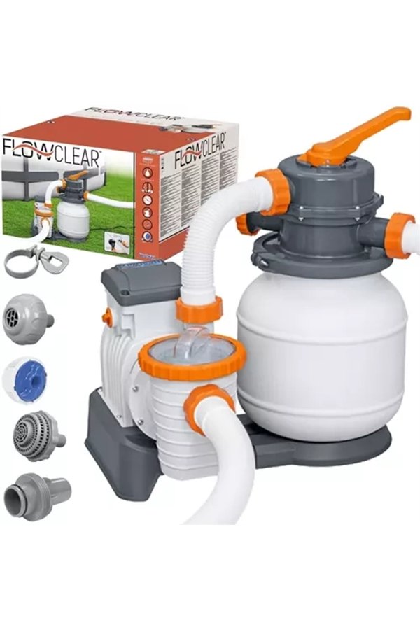 Smėlio siurblys baseinui 5678l/h - BESTWAY 58497