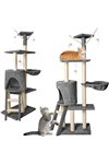 Cat tree 138cm gray