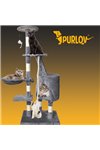 Cat tree 118cm gray