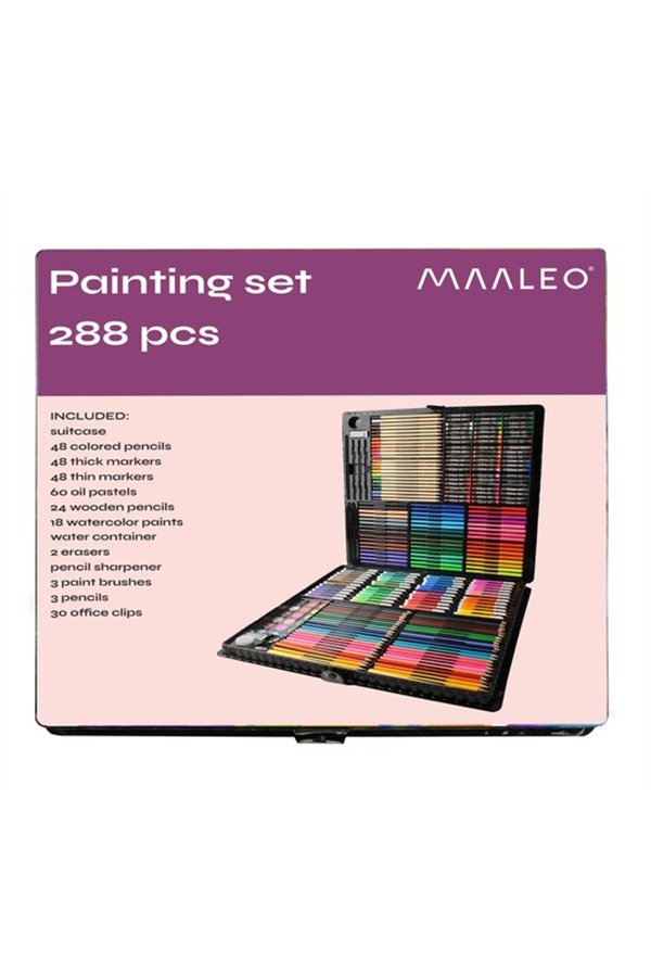 Painting set in a case 288 pcs