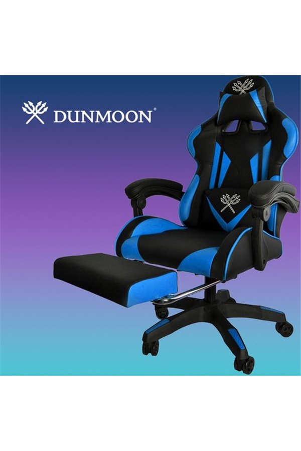 Pelituoli - Musta ja sininen Dunmoon