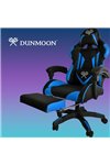 Gaming Chair - Black and Blue Dunmoon