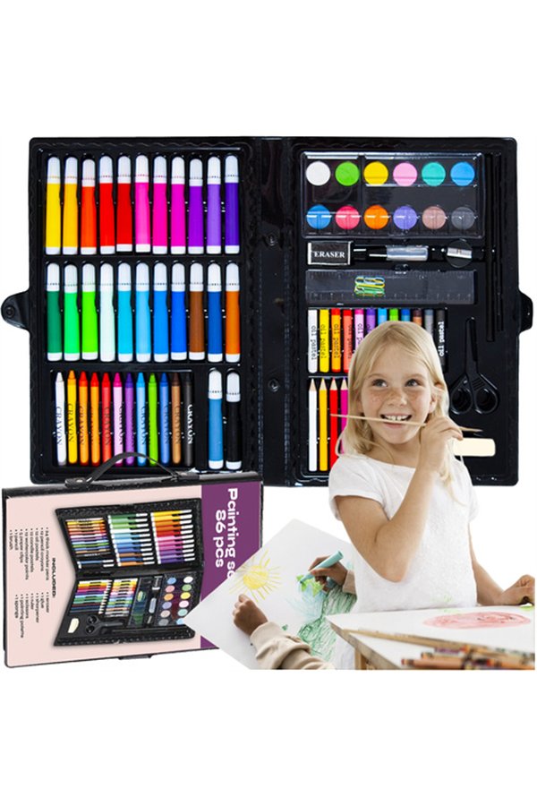 Painting set in a case 86 pcs