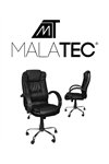 Biroja krēsls, eko āda - melns, MALATEC