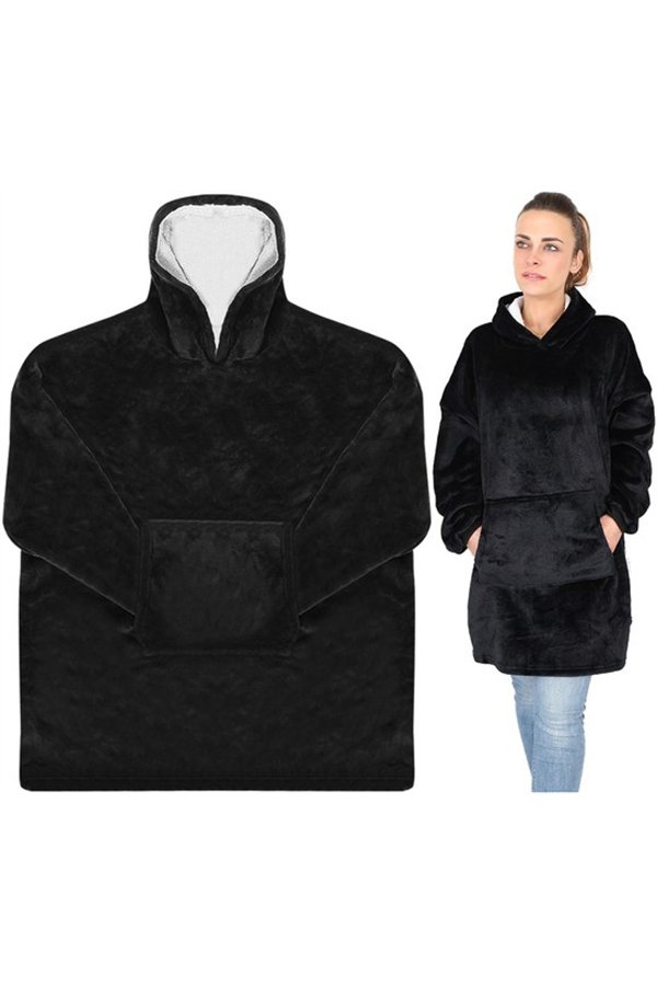 XXL sweatshirt - black blanket