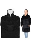 XXL sweatshirt - black blanket