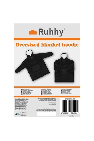 XXL sweatshirt - black blanket