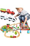 Wooden train - battery operated train