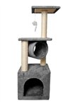 Cat tree 90 cm gray