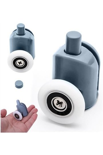 Single lower shower cubicle castor