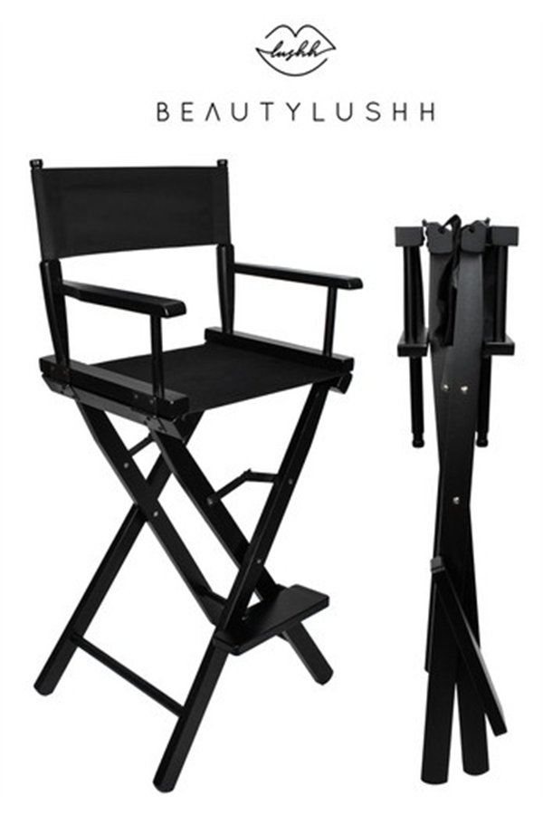 Medinė makiažo kėdė