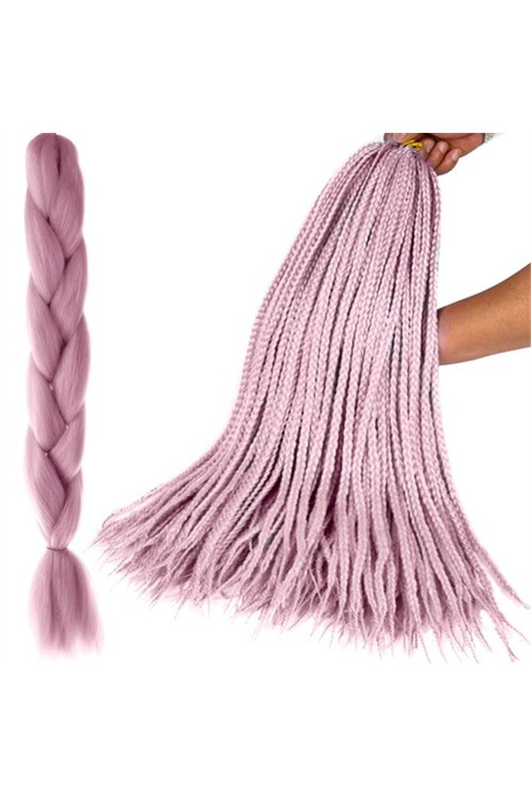 Synthetic Hair Braids - Pink