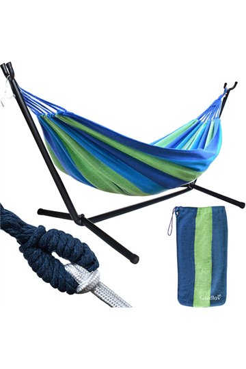 Garden hammock 200x150cm with frame