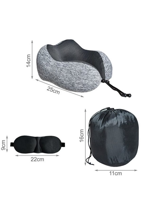 3D travel pillow