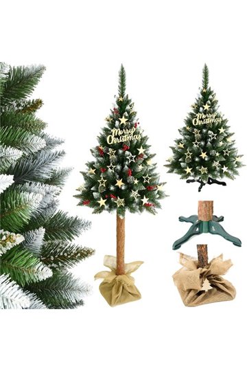 Елка на стволе - алмазная сосна, 180 см.