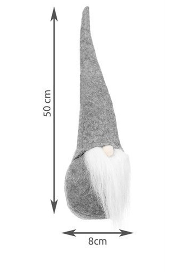 Standing gray gnome