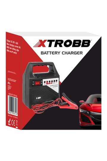 Akumuliatoriaus įkroviklis 12V 6A