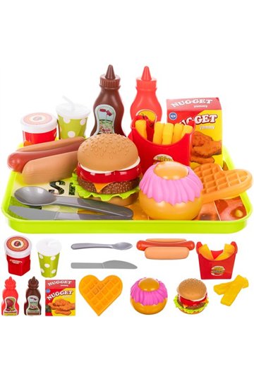 Fast food toy set